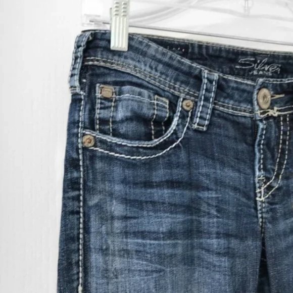 NWOT Silver Jeans - “Berkeley Straight” W26 / L32 - Picture 3 of 7